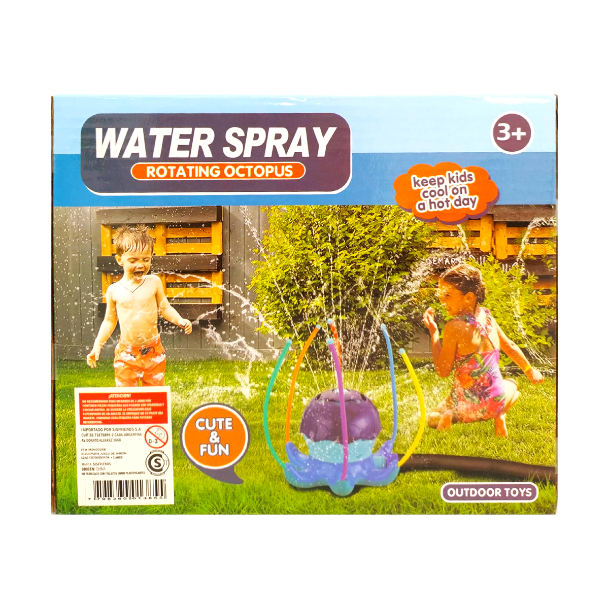 Juego De Agua Para El Jardín