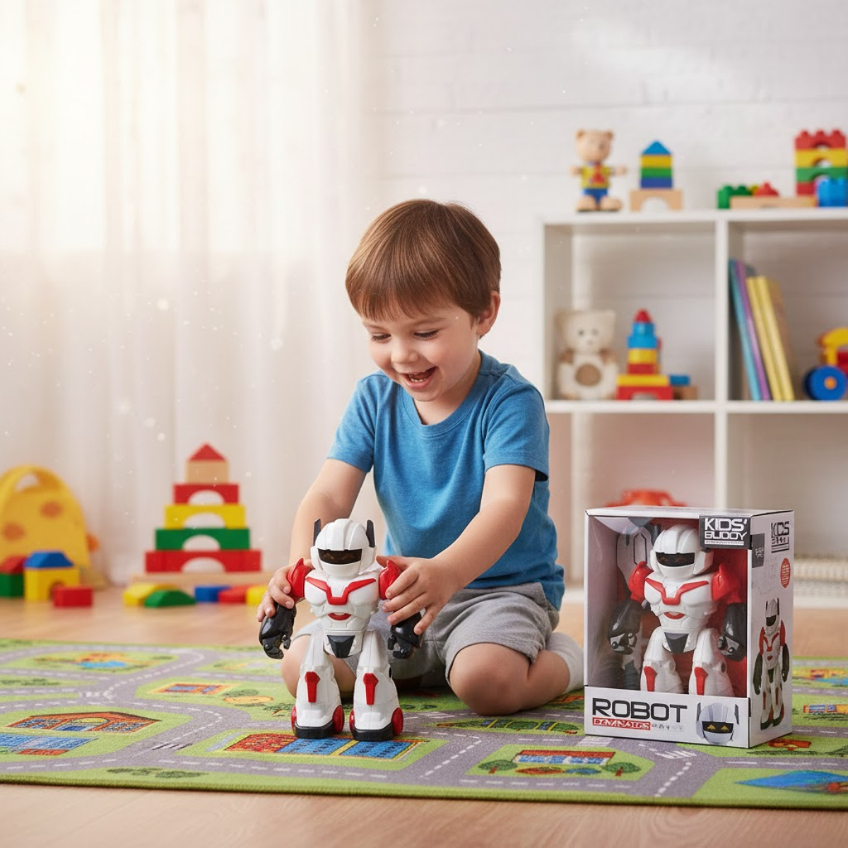 Robot Electronico en colores surtidos