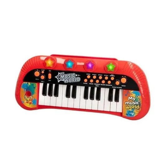 Piano a Pila con 24 teclas con Luz y Sonidos