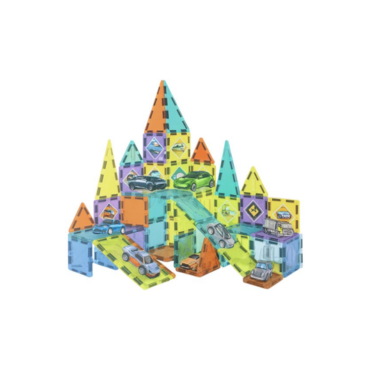 Juego Bloques Magneticos de 75 Piezas