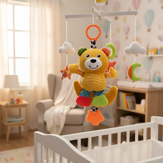 Peluche Cunero Musical Osito