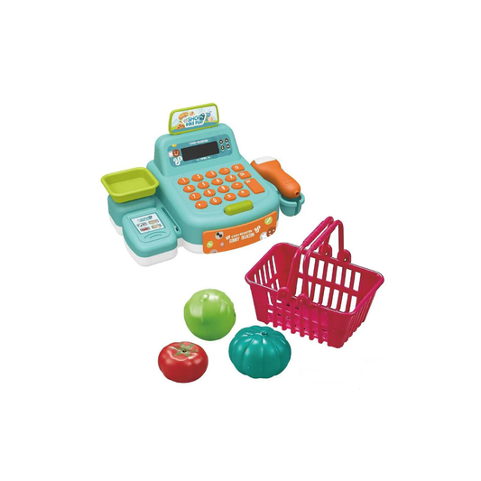 Caja Registradora Infantil con Luces, Sonidos y Accesorios