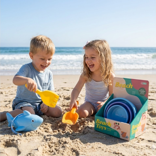 Juego de Playa 3 Piezas Tiburón Plegable