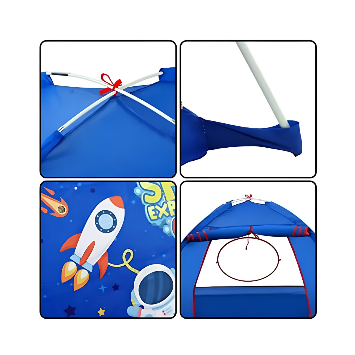 Carpa Pelotero Pop-Up Astronauta con 100 Pelotas
