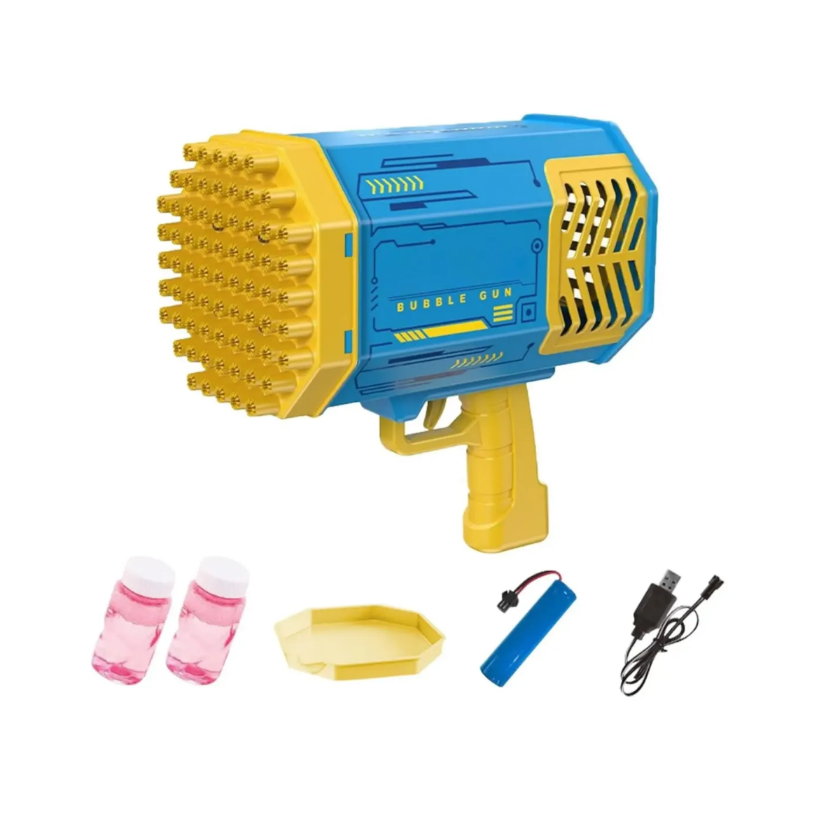 Pistola Máquina de Burbujas Bazooka