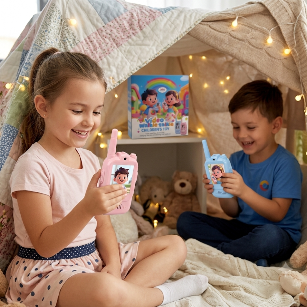 Set de Walkie Talkies Infantiles con Videollamada