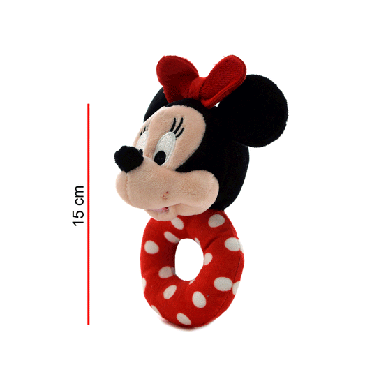 Sonajero De Peluche Minnie 15 Cm Phi Phi Toys
