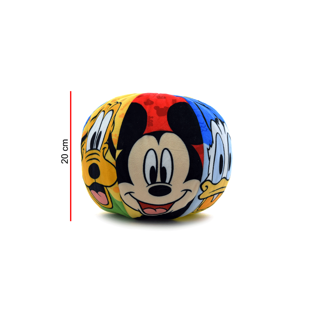 Pelota Sonajero Disney Mickey Y Sus Amigos 20 Cm