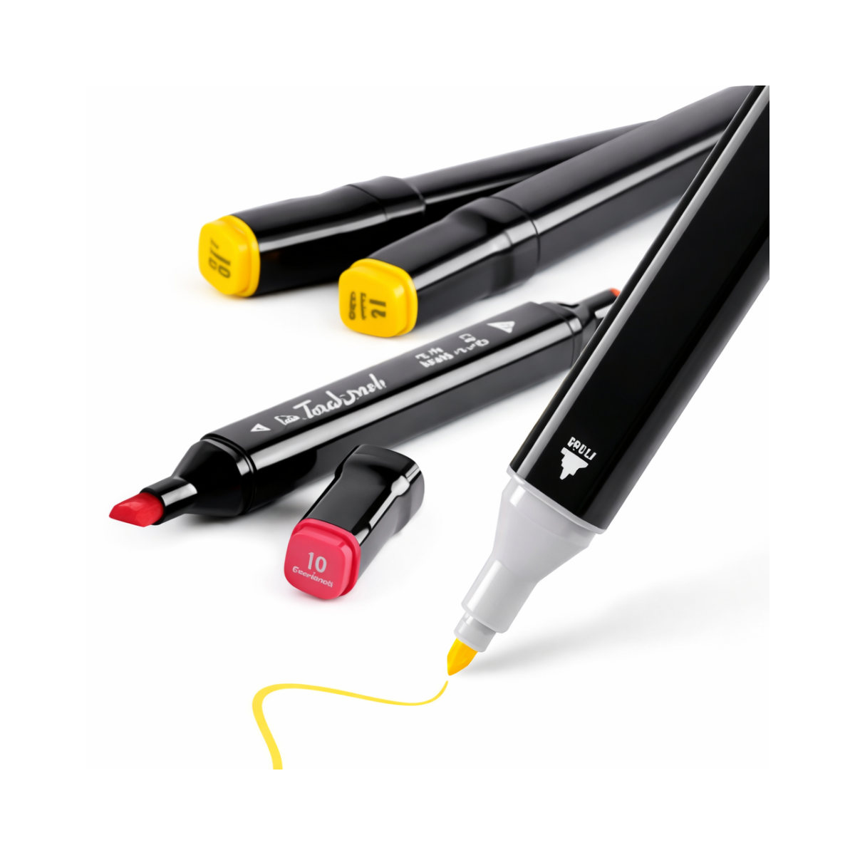 Marcadores Touch Doble Punta x60 Colores con Estuche