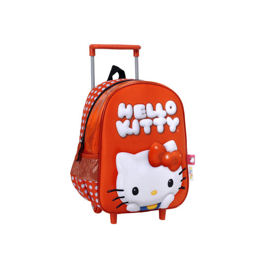 Mochila Escolar Hello Kitty Balloon 12" con Carro – Preescolar