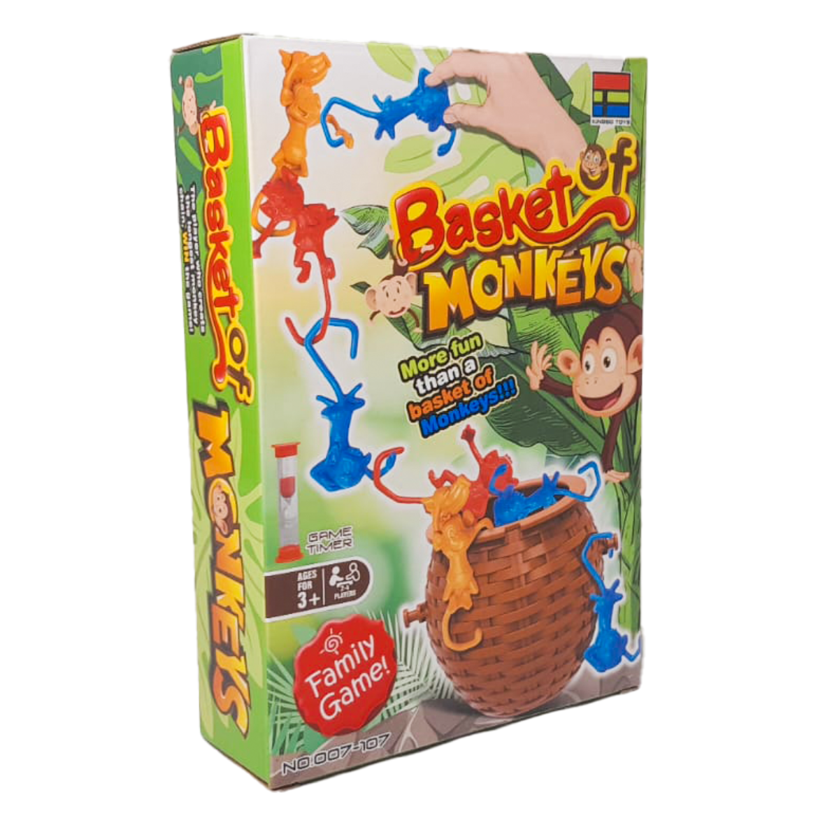 Juego De Mesa Basket Off Monkeys