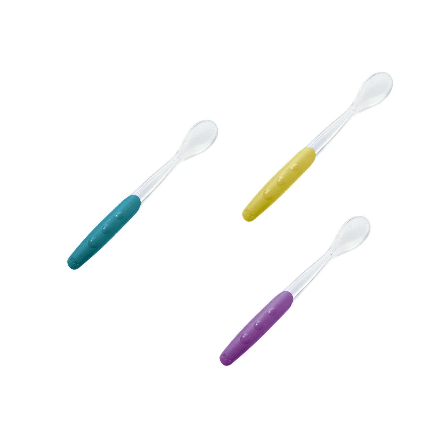 Set Cucharas Largas De Silicona Colores Surtidos Nuk