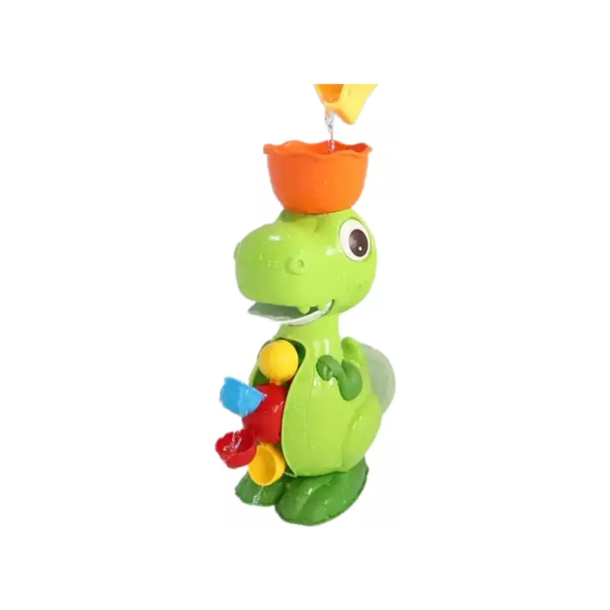 Juguete de Baño Didáctico Dinosaurio con Cascada