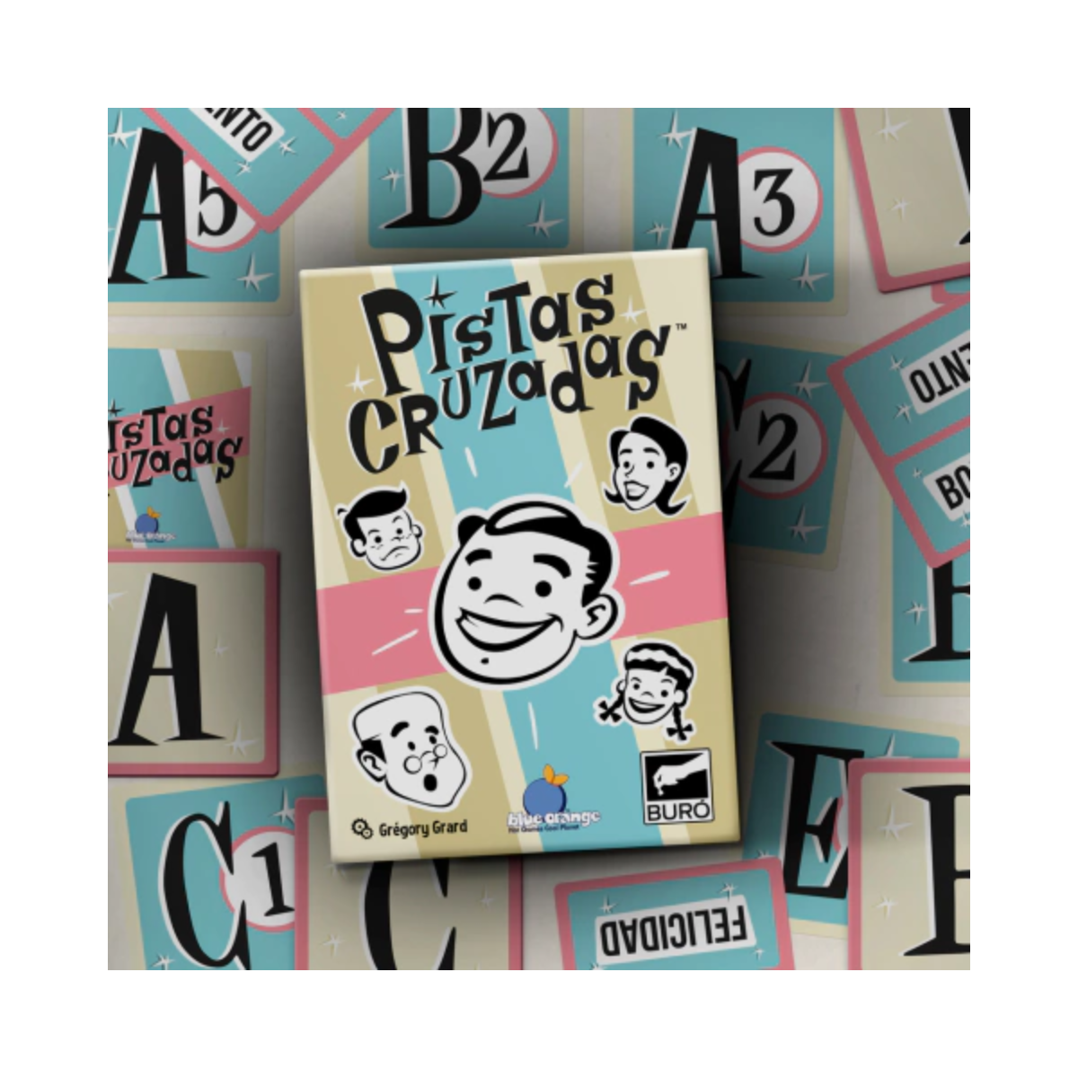 Juego De Cartas Pistas Cruzadas