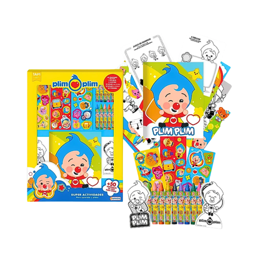 Set Super Actividades Plim Plim Tapimovil