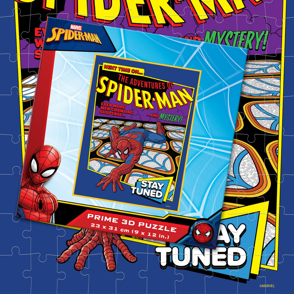 Rompecabezas Lenticular Marvel Spider-Man Adventure