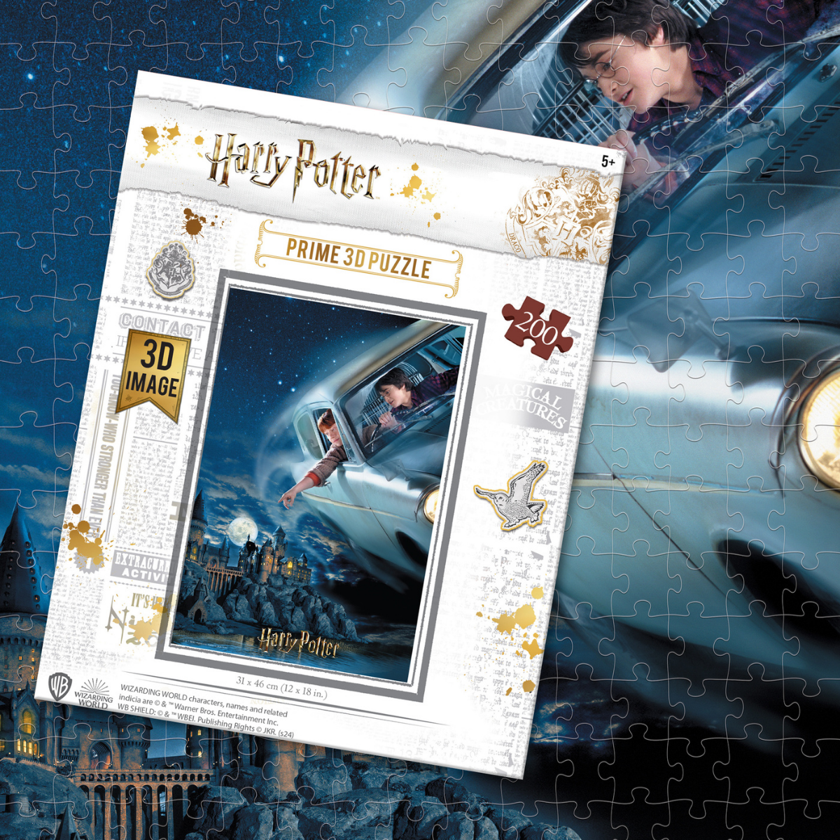 Rompecabezas Harry Potter & Ron 300 piezas Lenticular