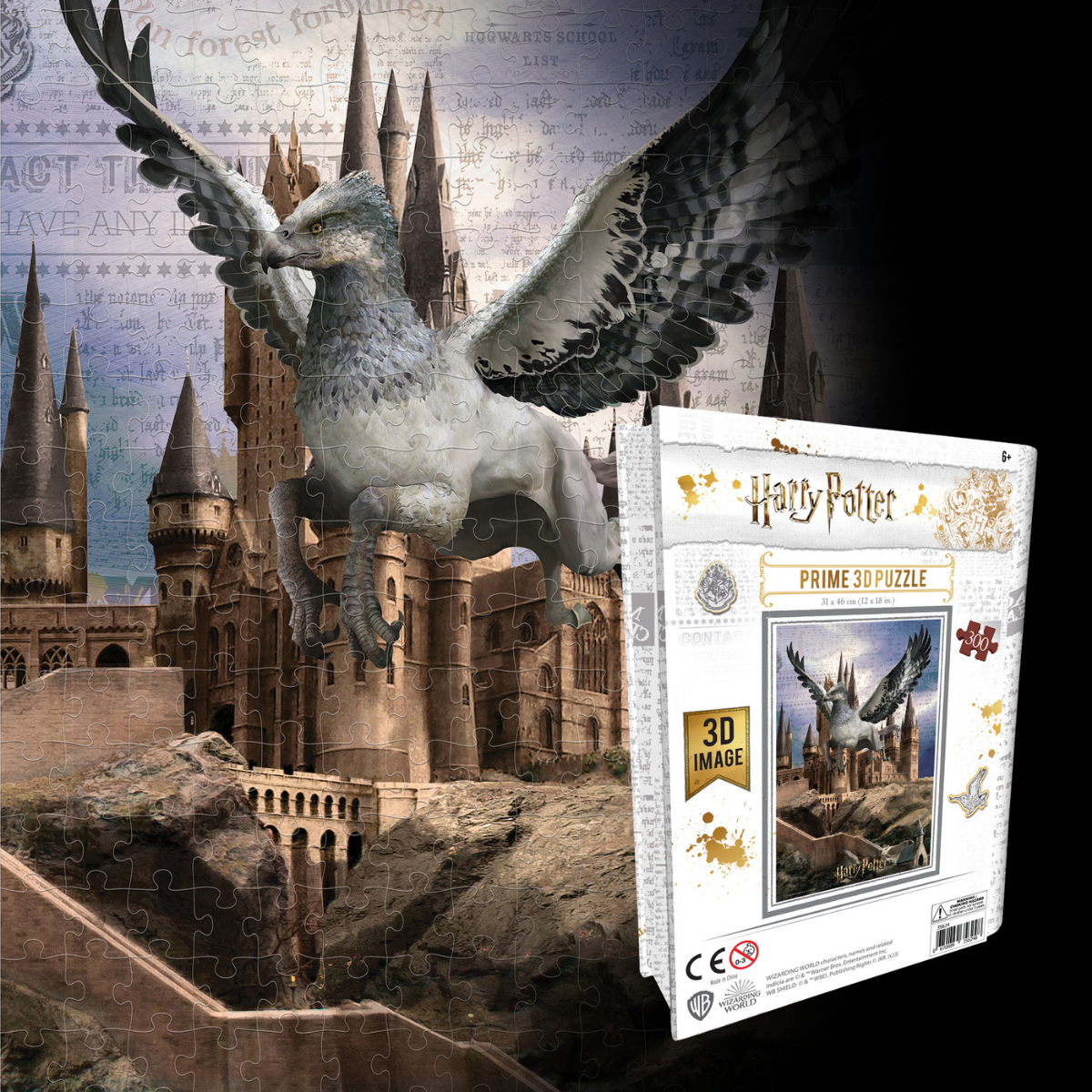 Rompecabezas Harry Potter Hipogrifo en Caja de Lata 300 piezas