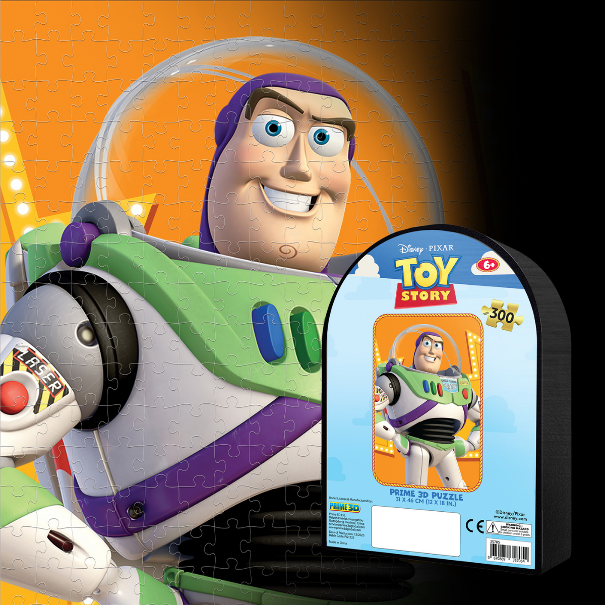 Rompecabezas Disney Toy Story Buzz 300 piezas