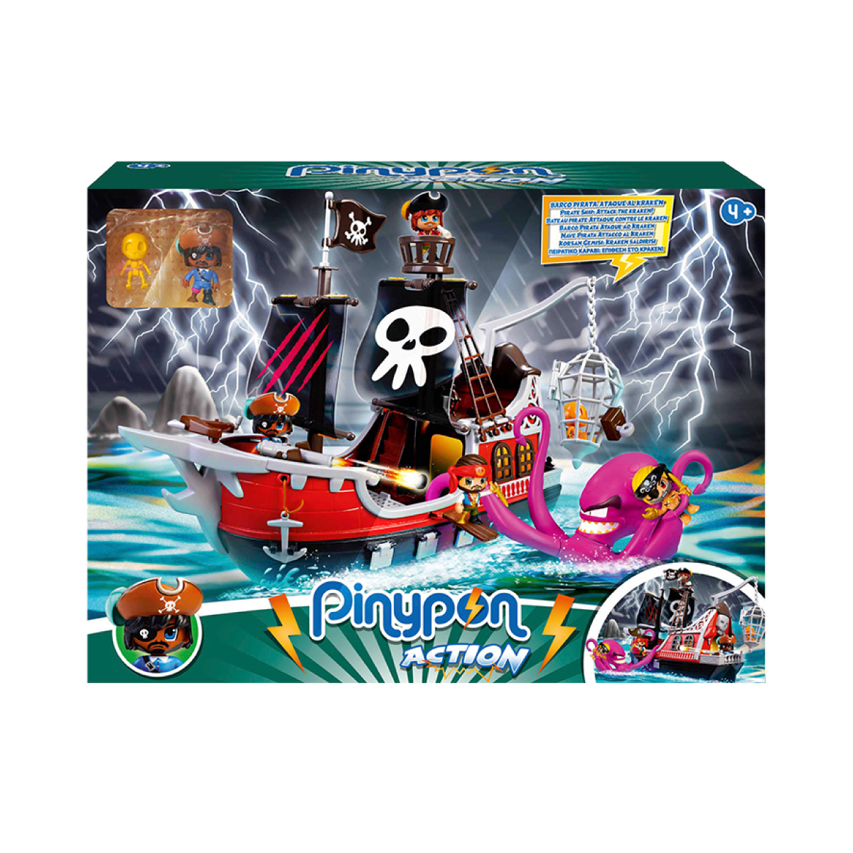Pinypon Action Barco Pirata