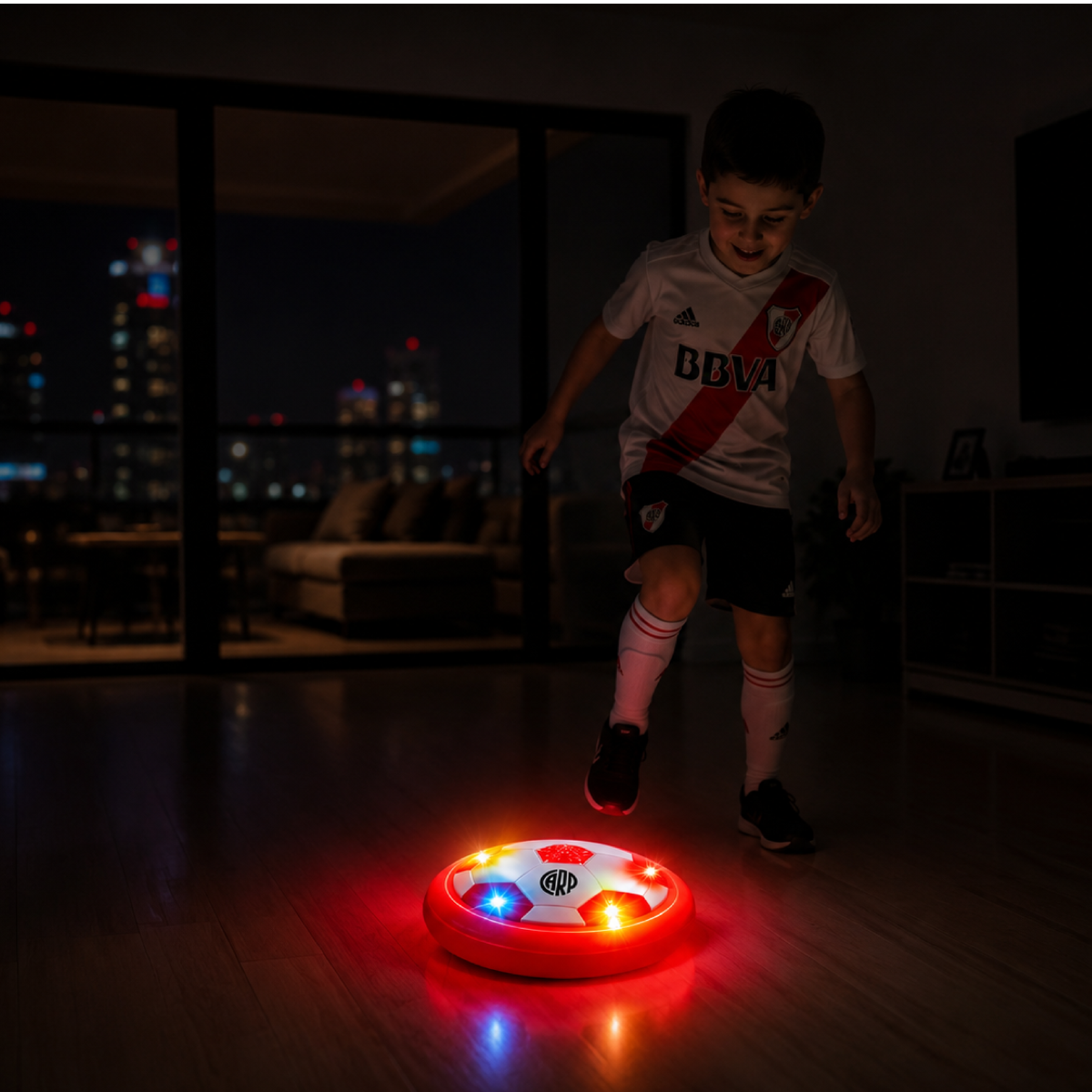 River Pelota Mágica Con Luces