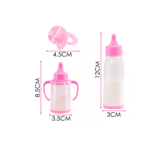 Set Biberones Y Chupete Mágicos