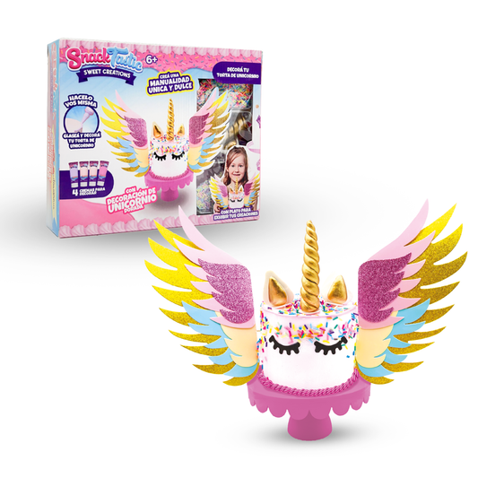 Snack Tastic Decorá Tu Torta De Unicornio