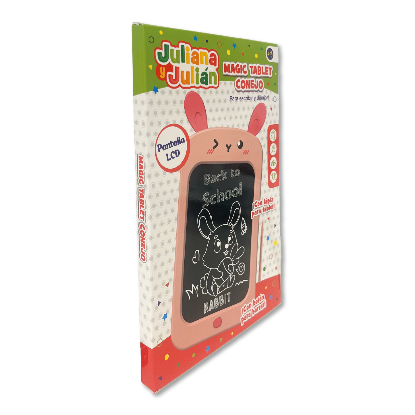 Juliana y Julian Magic Tablet Conejo a Color