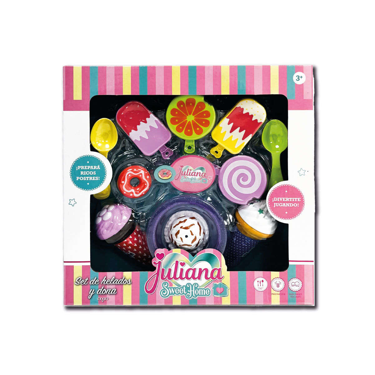 Set De Helados Y Dona Sweet Home Juliana