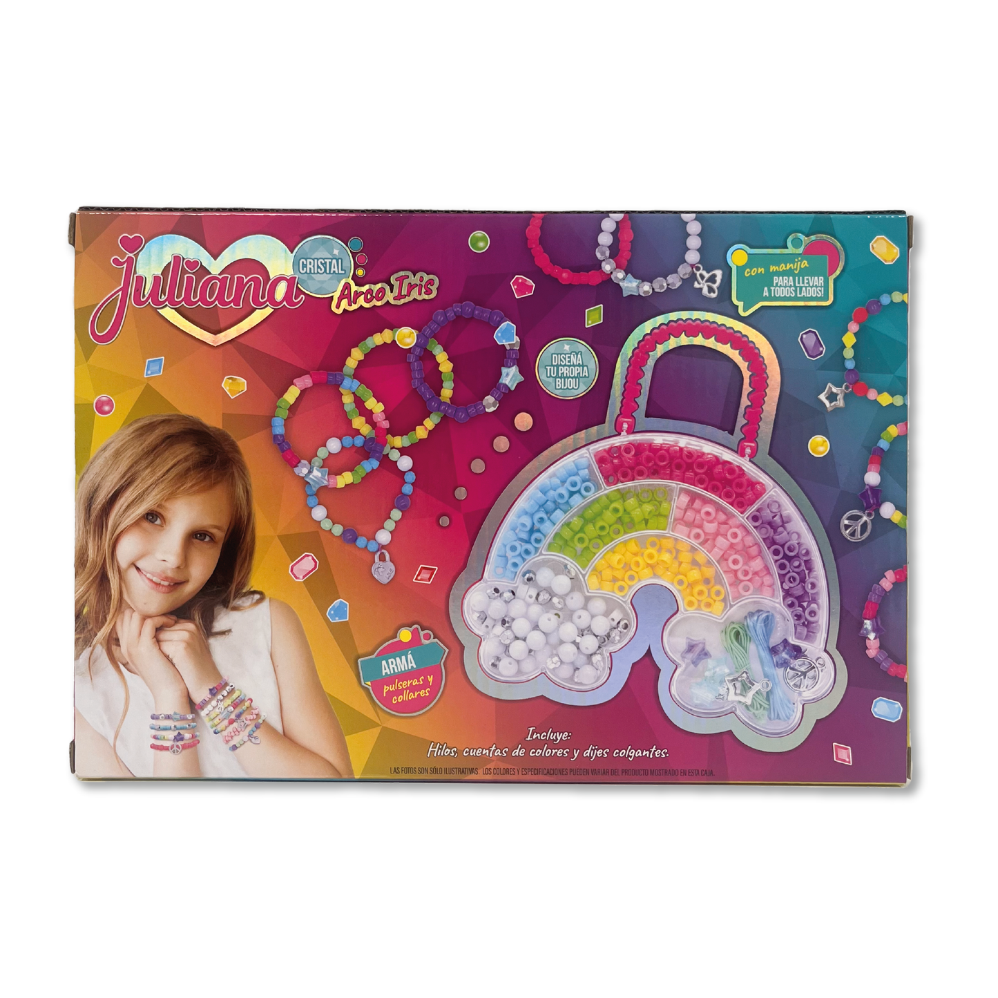 Juliana Cristal Arco Iris Bijou