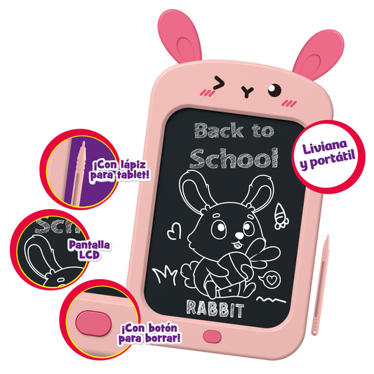 Juliana y Julian Magic Tablet Conejo a Color
