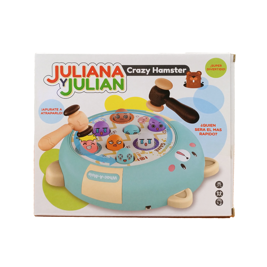 Juliana y Julián Crazy Hamster
