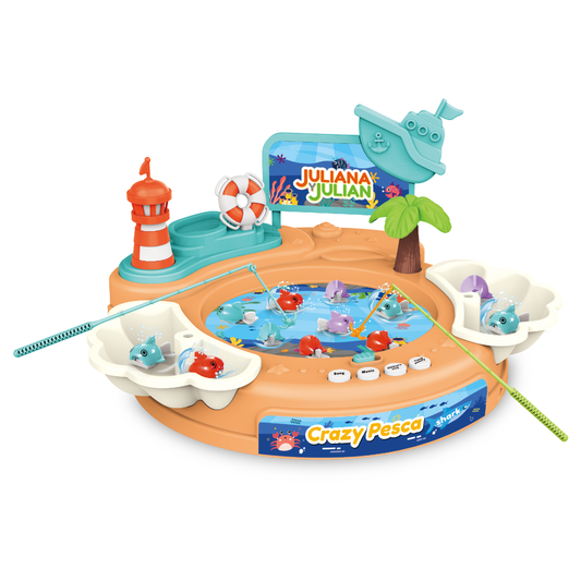 Juliana y Julian Crazy Pesca Shark Pesca magic