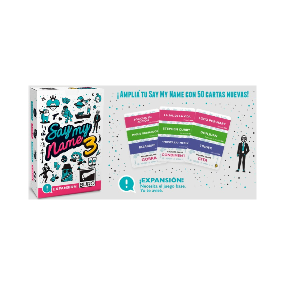 Juego De Cartas Say My Name 3