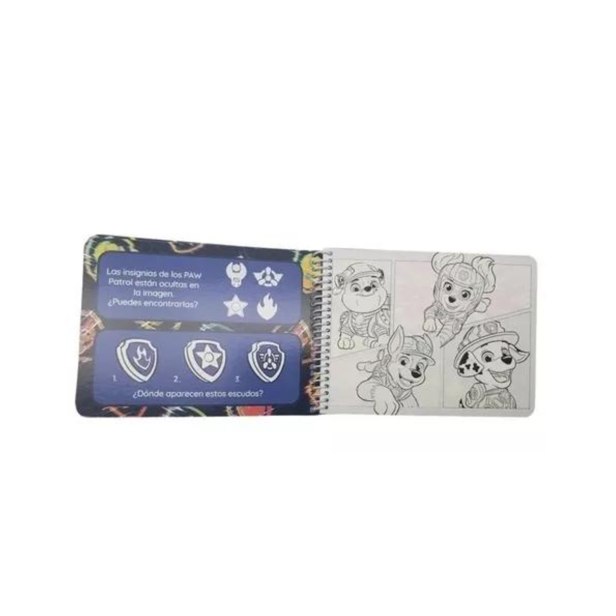 Libro Paw Patrol - Agua Wow Colorea Con Agua