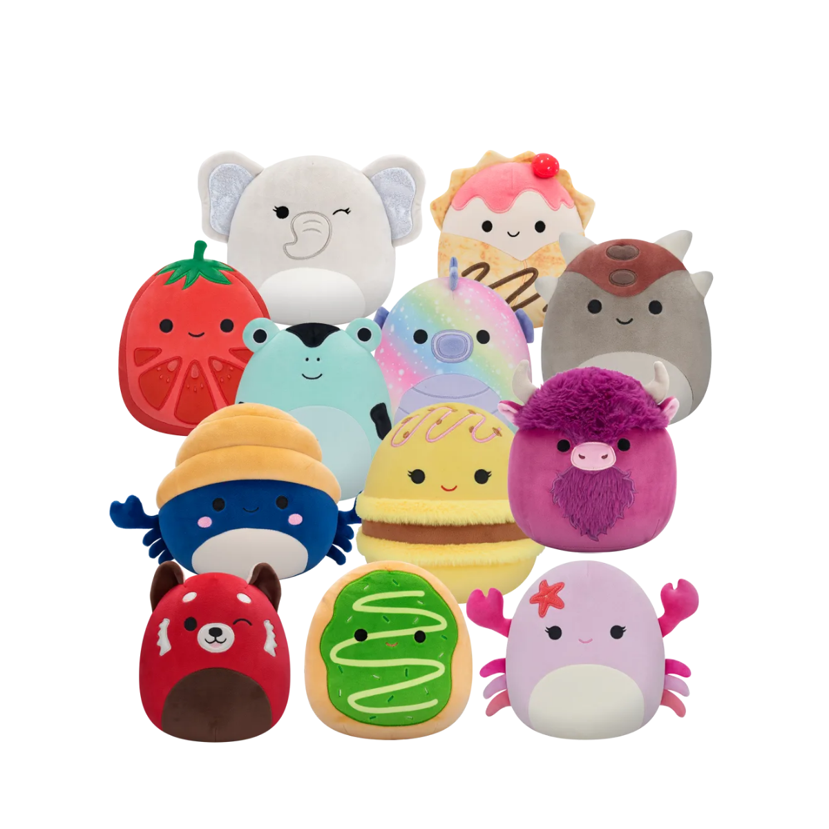 Pelcuhe Squishmallows 19 cm Surtido