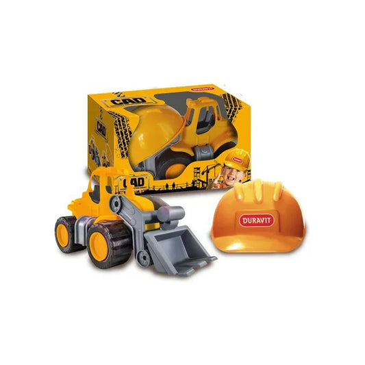 Excavadora Cad Con Casco