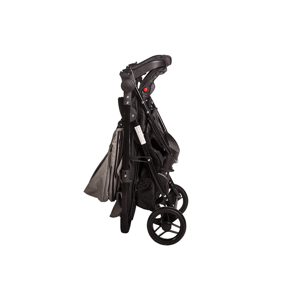 Coche Cuna Manija Rebatible Teko Duck Gris