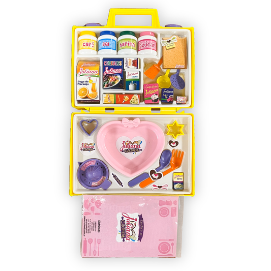 Valija Juliana Cocinera Con Recetario Original