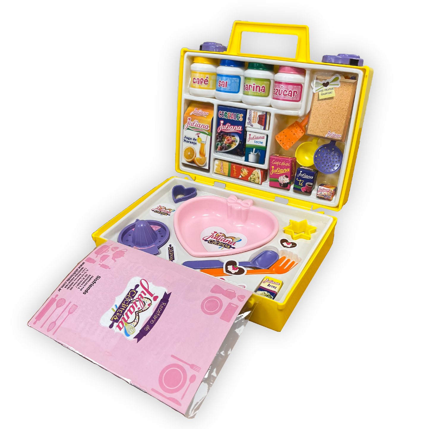 Valija Juliana Cocinera Con Recetario Original