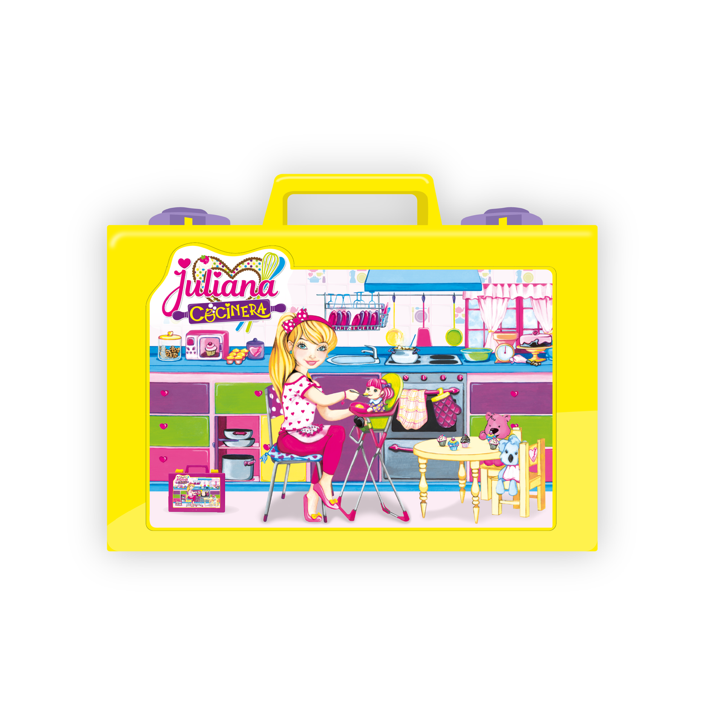 Valija Juliana Cocinera Con Recetario Original