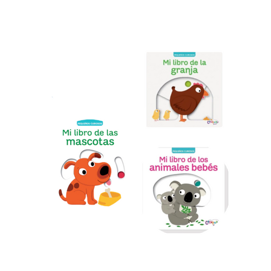 Libro El Pequeño Curioso: Mascotas