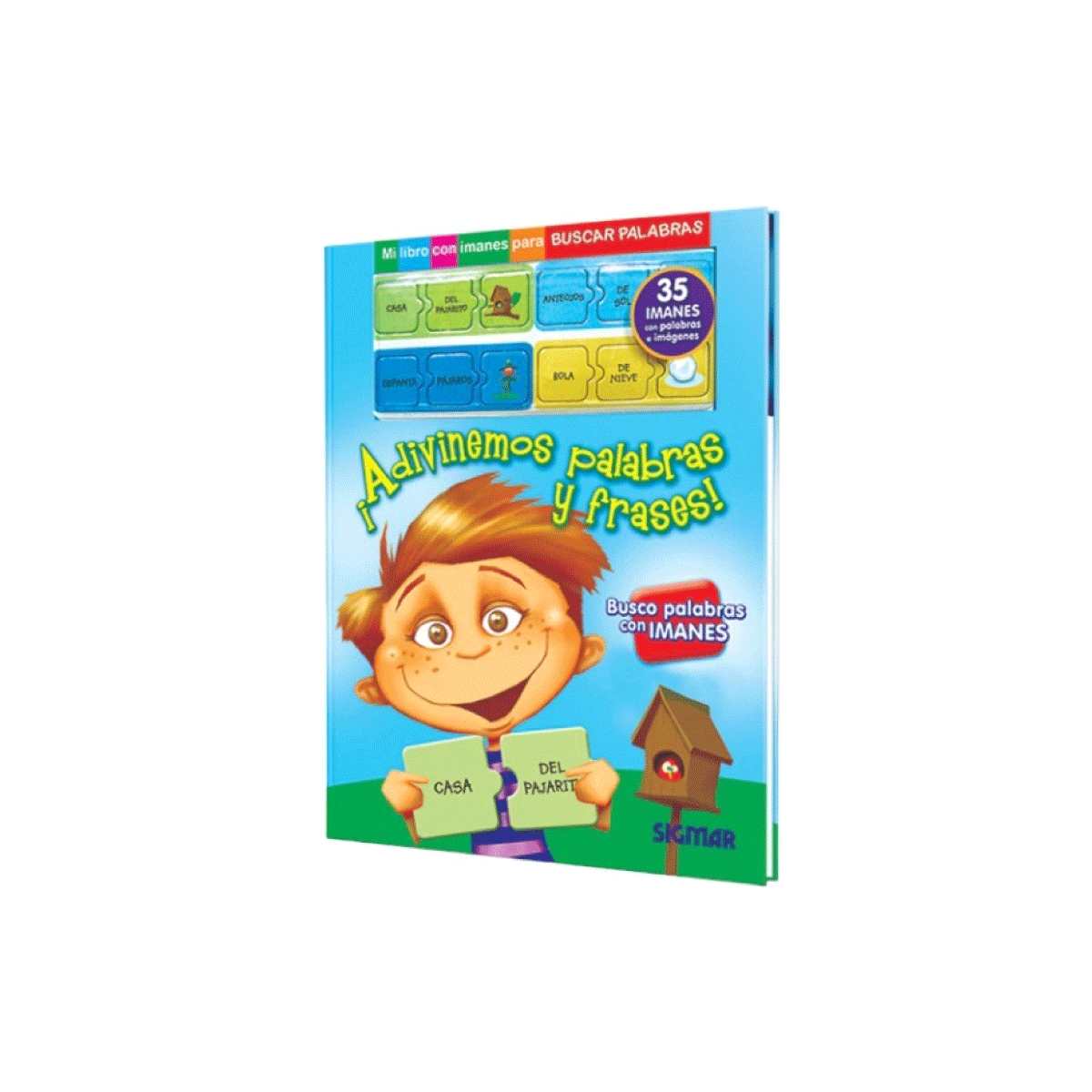 Libro ¡Adivinemos Palabras y Frases! - Colección Magnetos