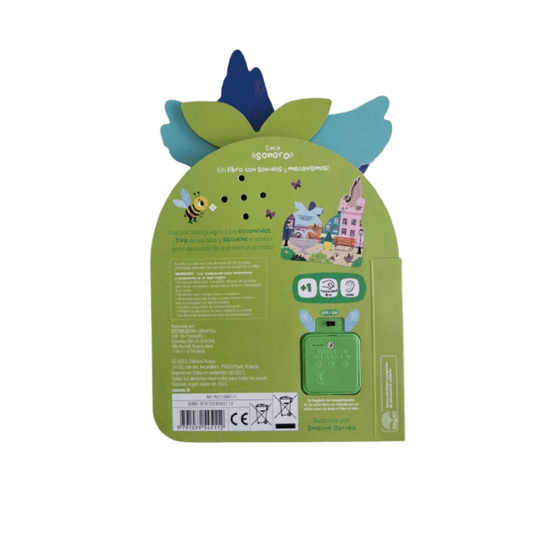 Libro Con Sonido ¿De Quiénes Son Estas Alas? Auzou