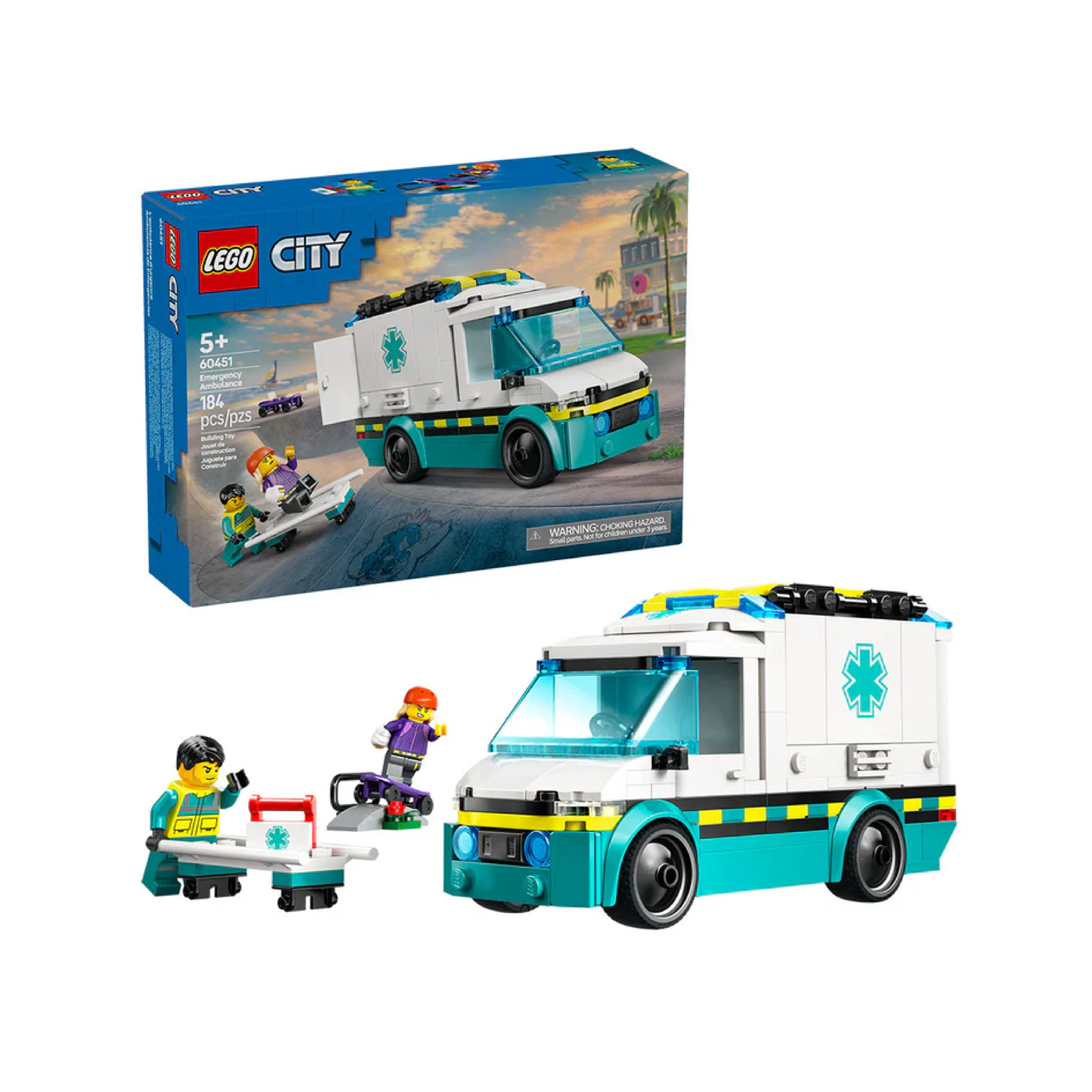 Lego Ambulancia De Emergencias