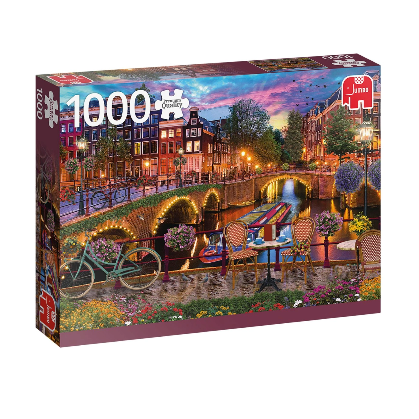Puzzle 1000 Piezas Amsterdam Premium Collection
