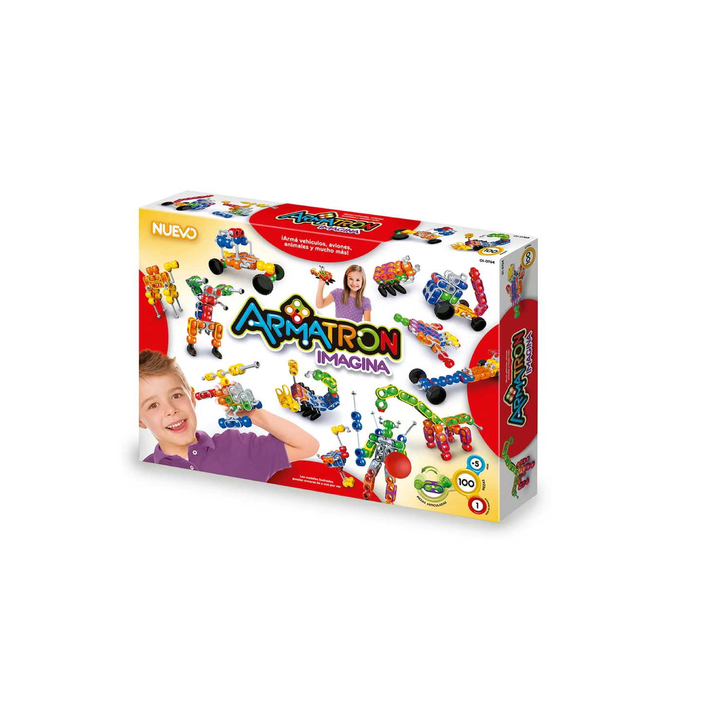 Armatron Imagina 100 Piezas Rasti
