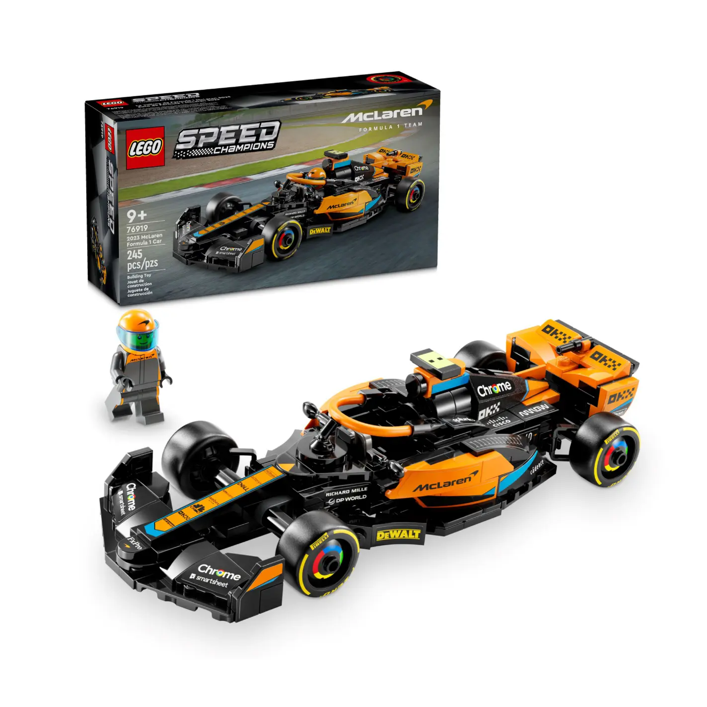 Lego Coche Fórmula 1 McLaren 2023