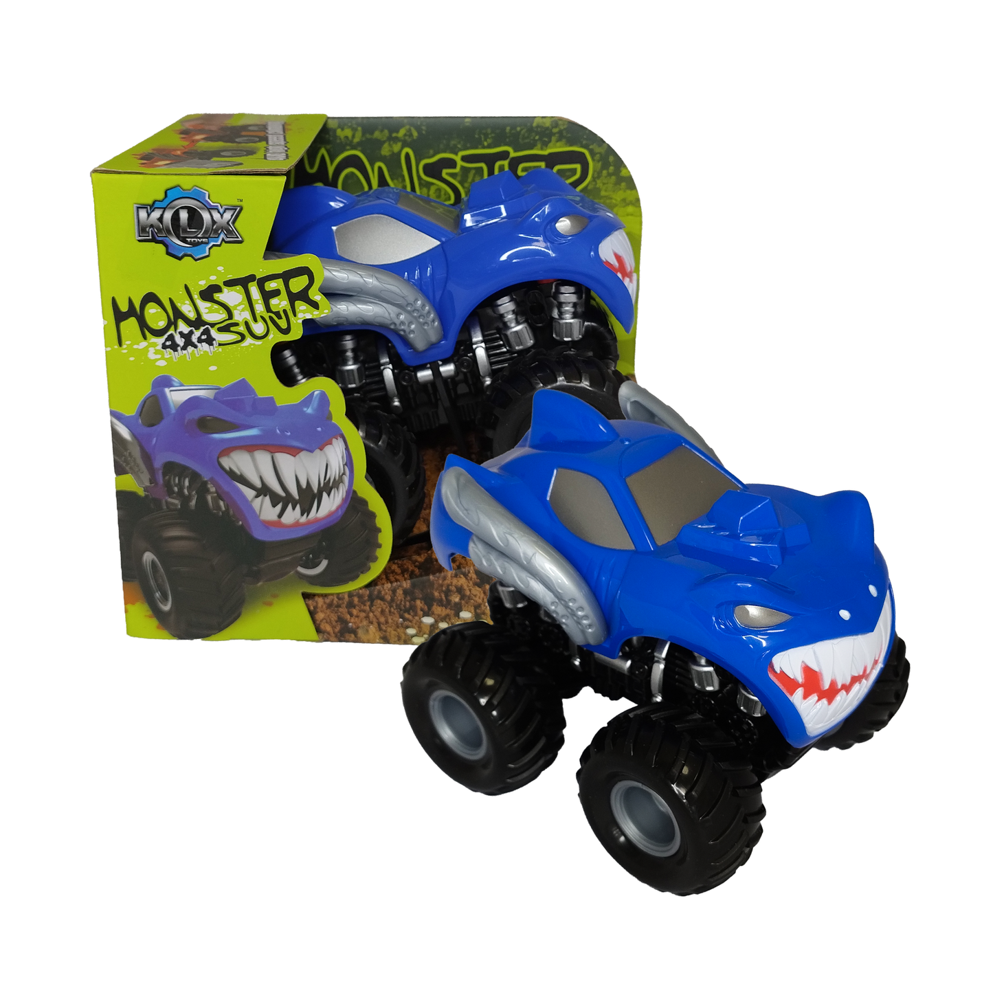 Auto 4x4 A Fricción Monster Suv