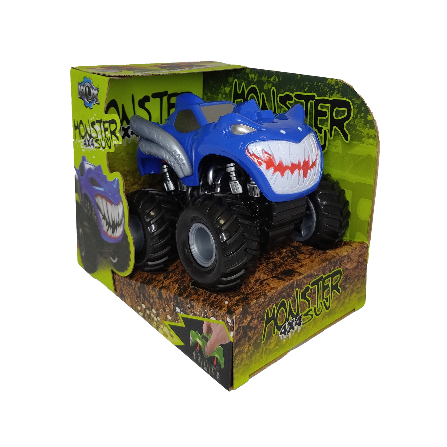 Auto 4x4 A Fricción Monster Suv